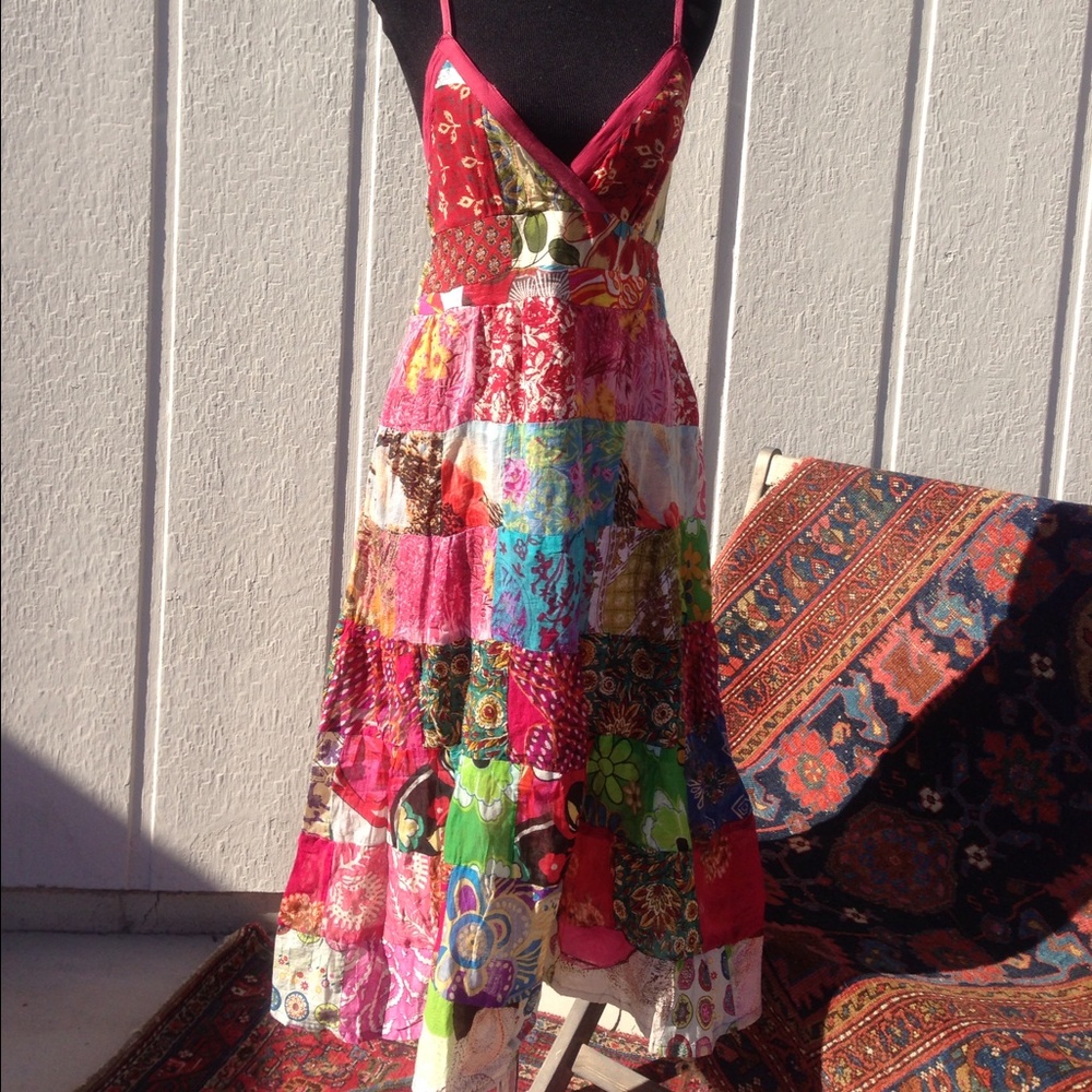BoHo Patchwork Dress